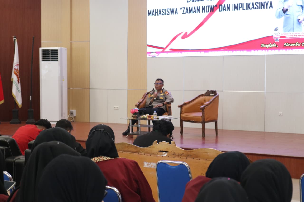 Kapolresta Bengkulu Hadiri Pembukaan Talk Show Kepemudaan FUAD Expo 2025 UINFAS Bengkulu