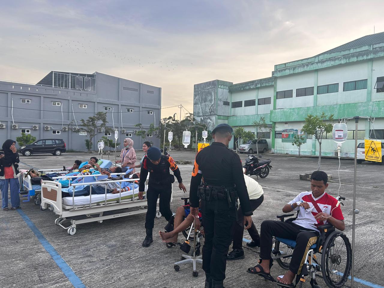 Polri Cepat Tanggap Layani Masyarakat Tarakan Pasca Gempa Susulan