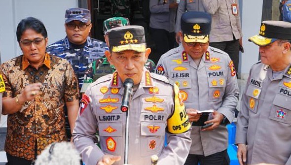 Kapolri Minta Jajaran Mitigasi Cuaca Buruk Selama Arus Balik Lebaran