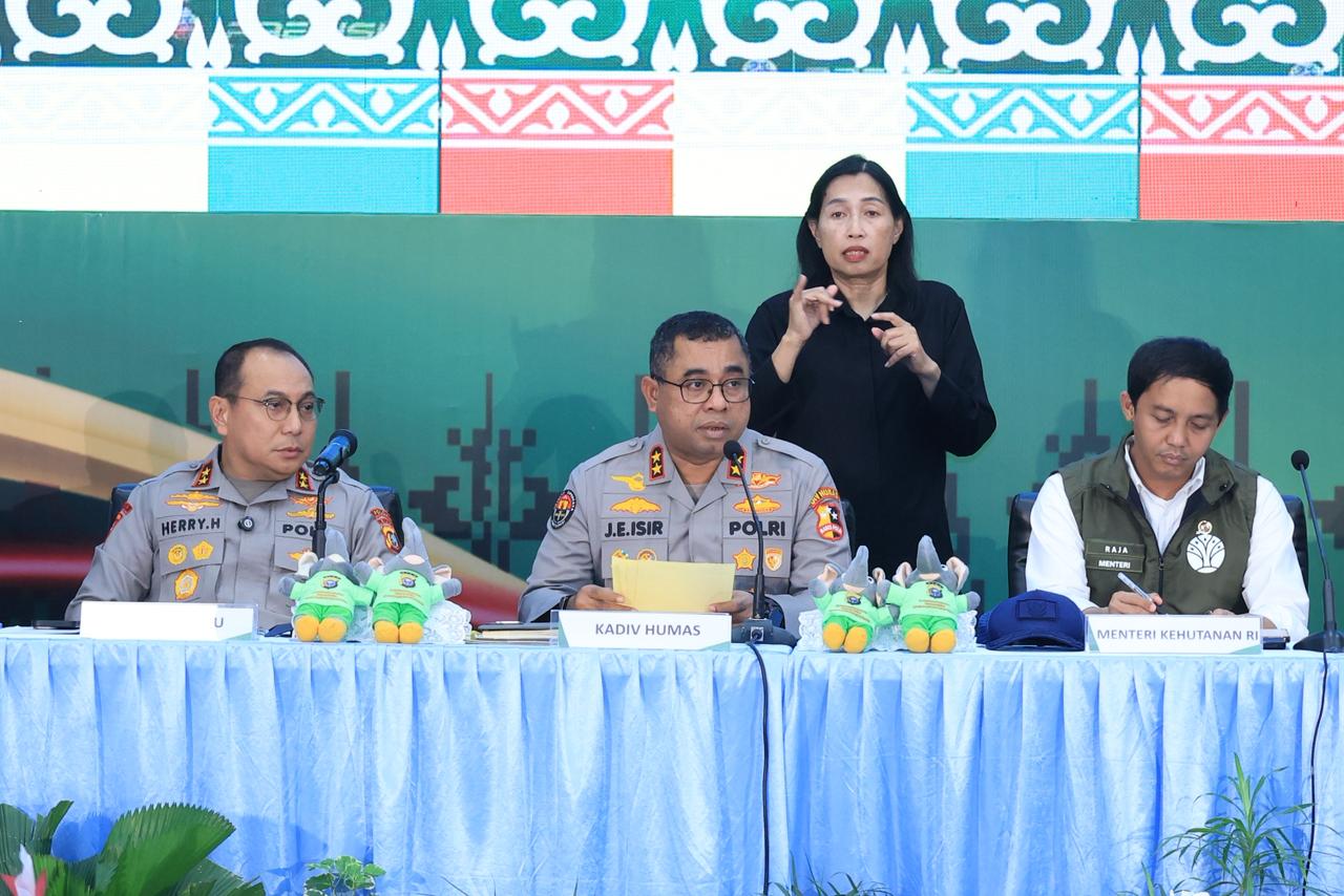 Polda Riau Bekuk 15 Tersangka Jaringan Perburuan Gajah Sumatera Lintas Provinsi