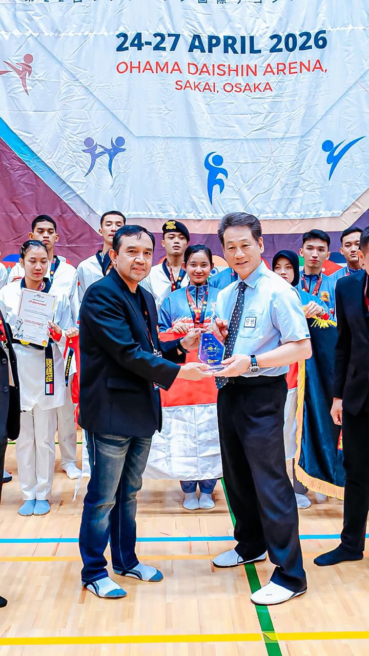 POLRI UKIR PRESTASI DUNIA : TIM TAEKWONDO GARBHA PRESISI JUARA UMUM DI JEPANG