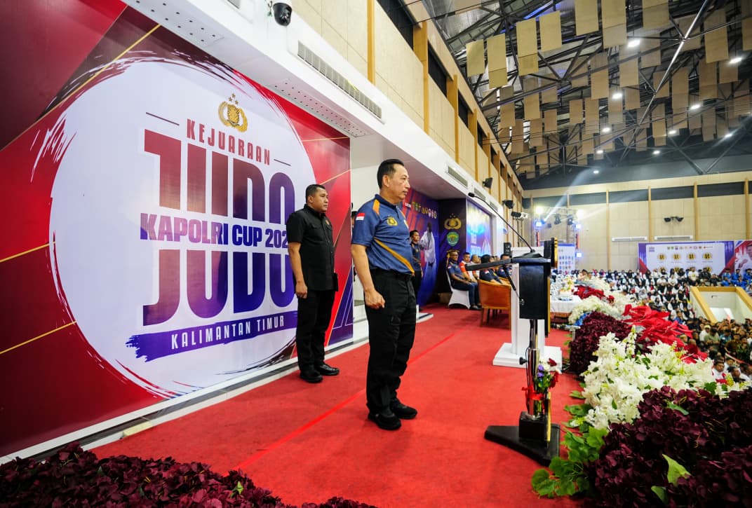 Kapolri Buka Judo Cup : Tanamkan Nilai Sportivitas hingga Persiapkan SDM Tangguh